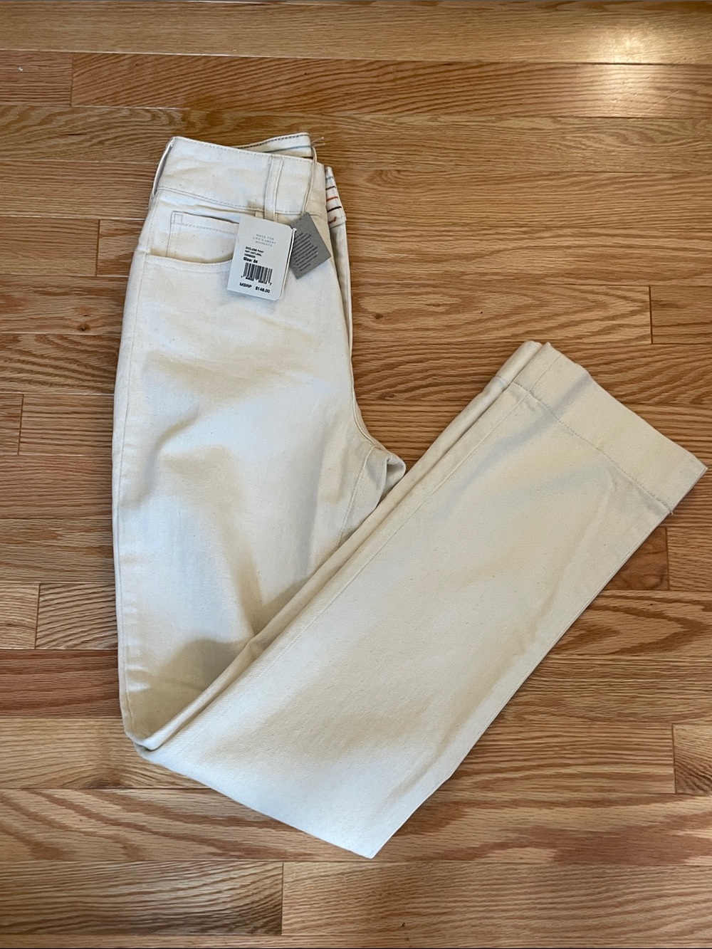 NWT Faherty Endless Pant in Natural